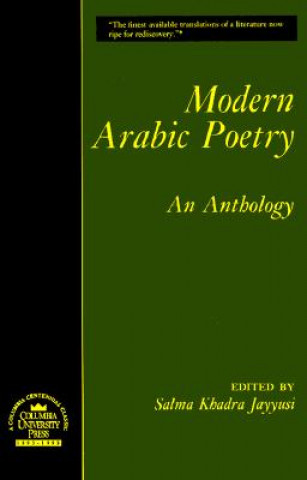 Kniha Modern Arabic Poetry Salma Khadra Jayyusi