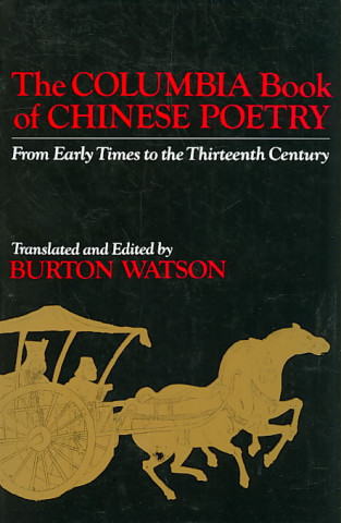 Kniha Columbia Book of Chinese Poetry 