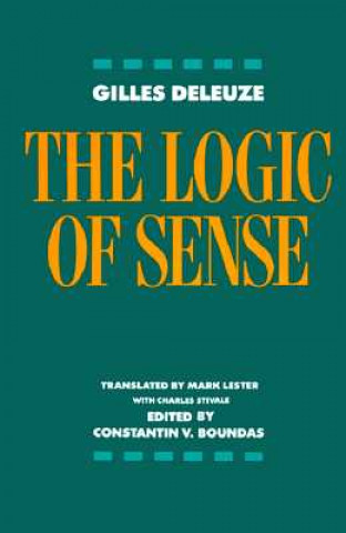 Kniha Logic of Sense Gilles Deleuze
