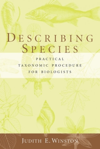 Kniha Describing Species Judith E. Winston