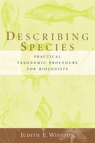 Book Describing Species Judith E. Winston