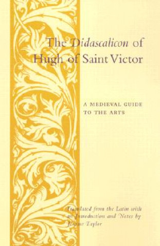 Knjiga Didascalicon of Hugh of Saint Victor St.Victor Hugh