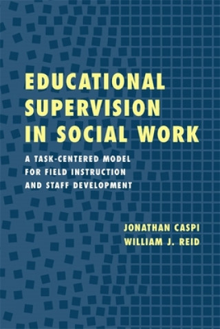 Livre Educational Supervision in Social Work Jonathan Caspi