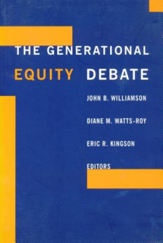 Könyv Generational Equity Debate John Williamson