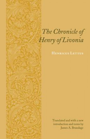 Carte Chronicle of Henry of Livonia Henricus Lettus