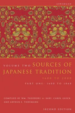 Kniha Sources of Japanese Tradition, Abridged Meredith Howard