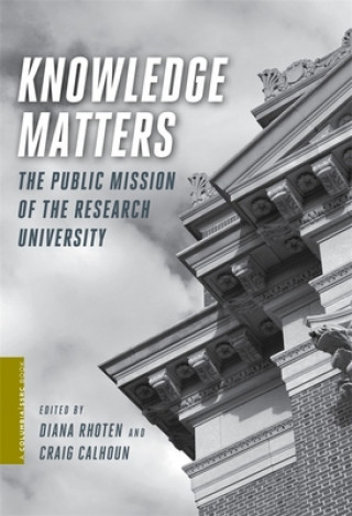 Knjiga Knowledge Matters Diana Rhoten