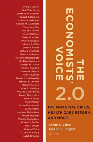 Kniha Economists' Voice 2.0 Aaron S Edlin Joseph E Stiglitz