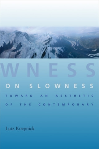 Knjiga On Slowness Lutz Koepnick