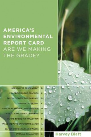 Boek America's Environmental Report Card Harvey Blatt