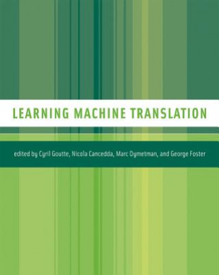 Książka Learning Machine Translation 