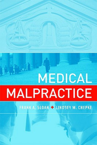 Książka Medical Malpractice Frank A. Sloan