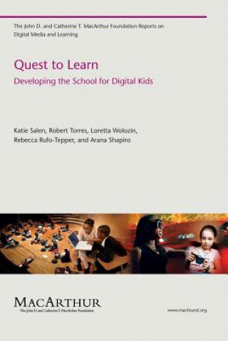 Kniha Quest to Learn Katie Salen Tekinba