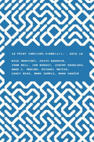 Buch 10 PRINT CHR$(205.5+RND(1)); : GOTO 10 Mark Sample