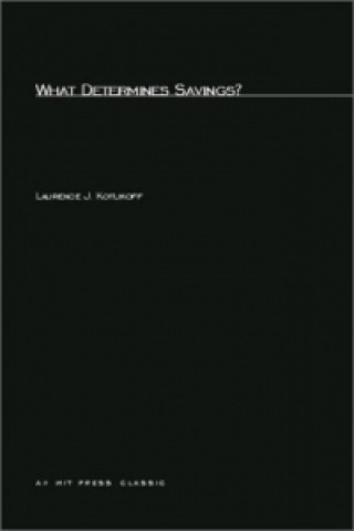 Kniha What Determines Savings? Laurence J. Kotlikoff