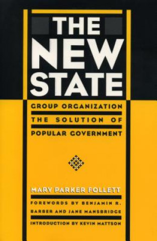 Könyv New State Mary Parker Follett