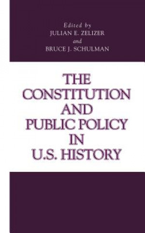 Könyv Constitution and Public Policy in U.S. History Julian E. Zelizer