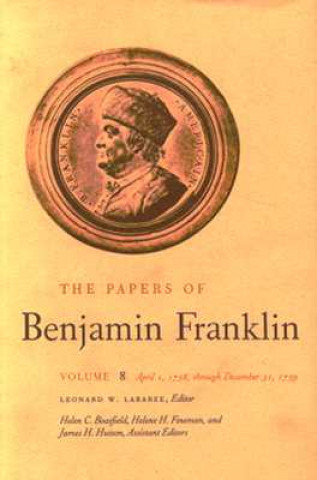 Kniha Papers of Benjamin Franklin Benjamin Franklin