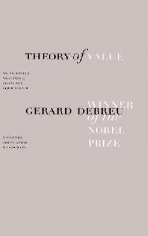 Könyv Theory of Value Gerard Debreu