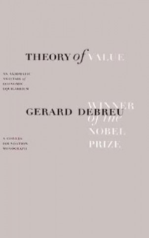 Buch Theory of Value Gerard Debreu