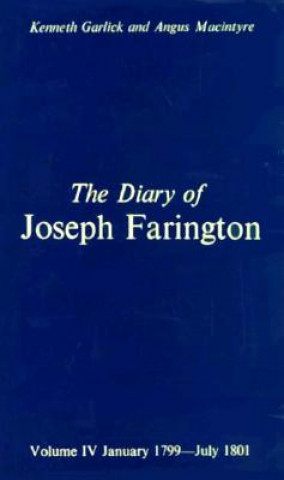 Książka Diary of Joseph Farington Joseph Farington