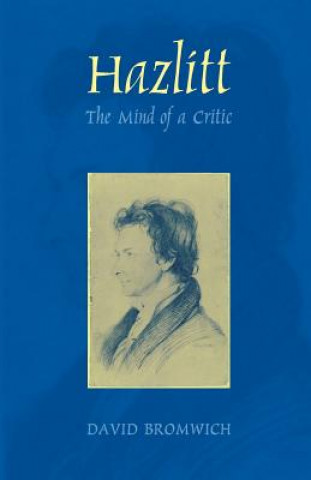 Kniha Hazlitt David Bromwich