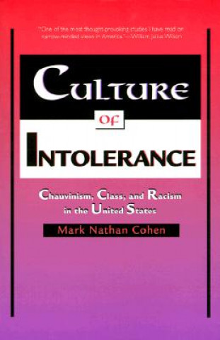 Carte Culture of Intolerance Mark Nathan Cohen