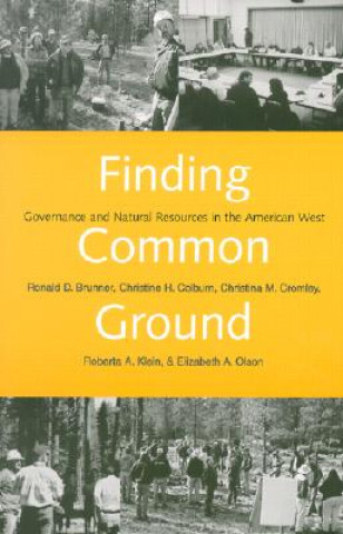 Knjiga Finding Common Ground Ronald D. Brunner