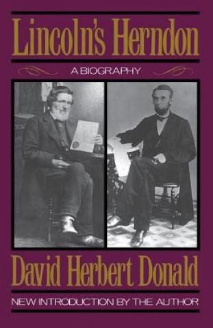 Kniha Lincoln's Herndon David Herbert Donald