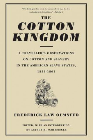 Livre Cotton Kingdom Frederick Law Olmsted