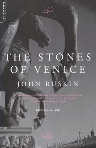 Kniha Stones of Venice John Ruskin