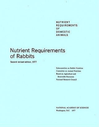 Książka Nutrient Requirements of Rabbits Committee on Animal Nutrition