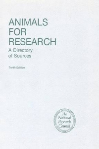 Knjiga Animals for Research Institute for Laboratory Animal Research