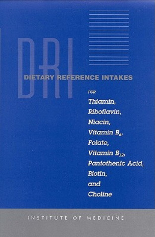 Kniha Dietary Reference Intakes for Thiamin, Riboflavin, Niacin, Vitamin B6, Folate, Vitamin B12, Pantothenic Acid, Biotin, and Choline Food and Nutrition Board