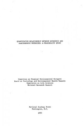 Kniha Quantitative Relationship Between Mutagenic and Carcinogenic Potencies Committee on Chemical Environmental Mutagens