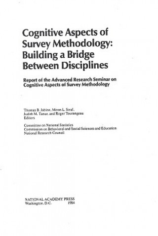 Knjiga Cognitive Aspects of Survey Methodology Committee on National Statistics