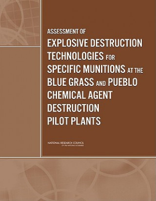 Книга Assessment of Explosive Destruction Technologies for Specific Munitions at the Blue Grass and Pueblo Chemical Agent Destruction Pilot Plants Committee to Review Assembled Chemical Weapons Alternatives Program Detonation Technologies