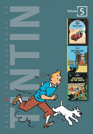 Kniha Adventures of Tintin 3 Complete Adventures in One Volume Hergé