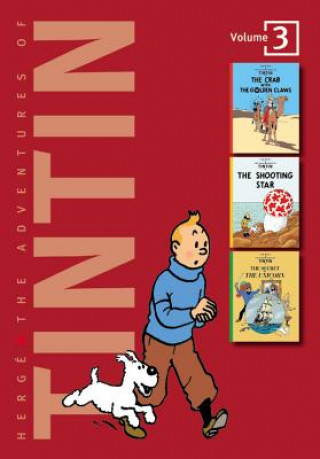 Carte Adventures of Tintin 3 Complete Adventures in 1 Volume Hergé