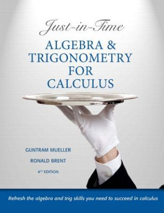 Kniha Just-in-Time Algebra and Trigonometry for Calculus Guntram Mueller