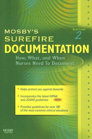 Carte Mosby's Surefire Documentation Mosby