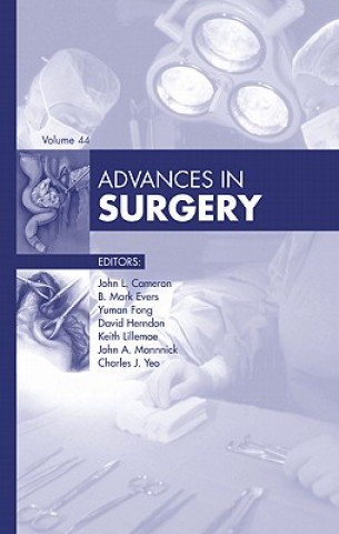 Kniha Advances in Surgery, 2010 John L. Cameron