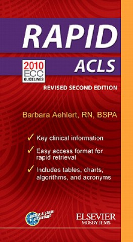 Książka RAPID ACLS - Revised Reprint Barbara Aehlert