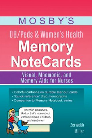 Книга Mosby's OB/Peds & Women's Health Memory NoteCards JoAnn Zerwekh