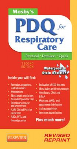 Könyv Mosby's PDQ for Respiratory Care - Revised Reprint Helen Schaar Corning