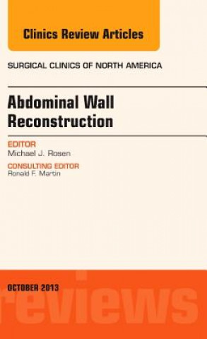 Könyv Abdominal Wall Reconstruction, An Issue of Surgical Clinics Michael J. Rosen