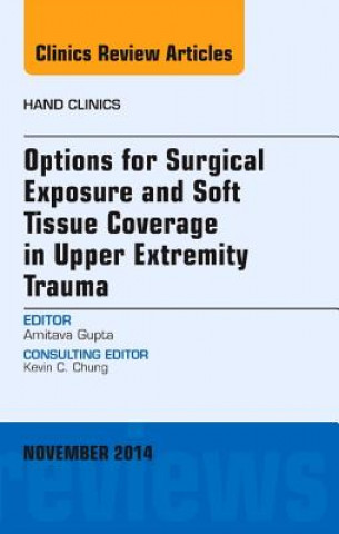 Kniha Options for Surgical Exposure & Soft Tissue Coverage in Upper Extremity Trauma, An Issue of Hand Clinics Amit Gupta