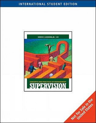 Kniha Supervision Edwin Leonard