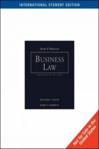 Książka Smith and Roberson's Business Law, International Edition Richard A. Mann