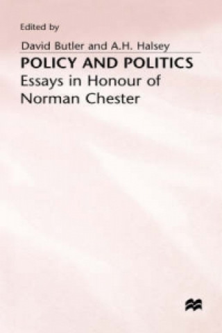 Kniha Policy and Politics David Butler